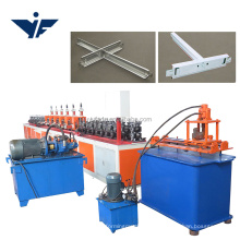 Alibaba Certified t shape bar suspended ceiling grid roll forming machine